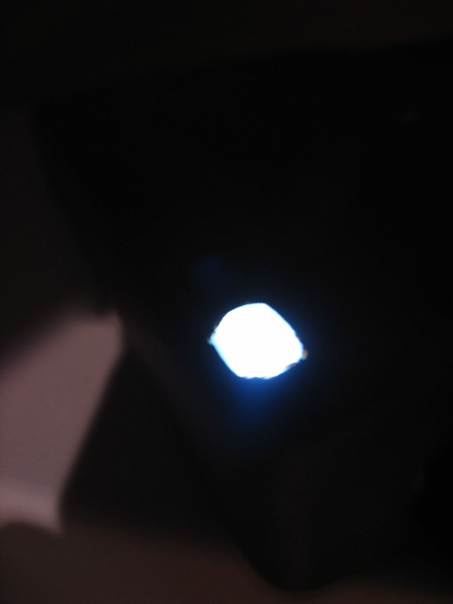 Here you can see the white LED better.