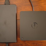 The 240W power brick and the TB15 side by side