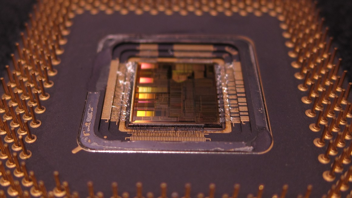 Pentium 90Mhz Die Shot
